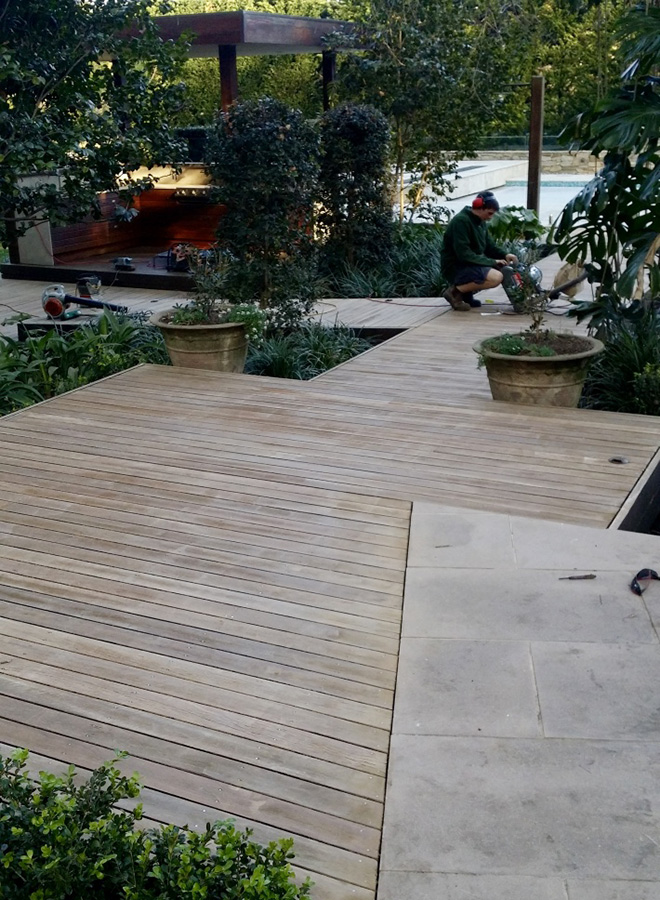 Decking - Before