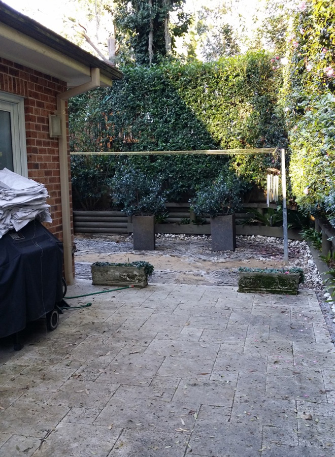Water Feature - Before